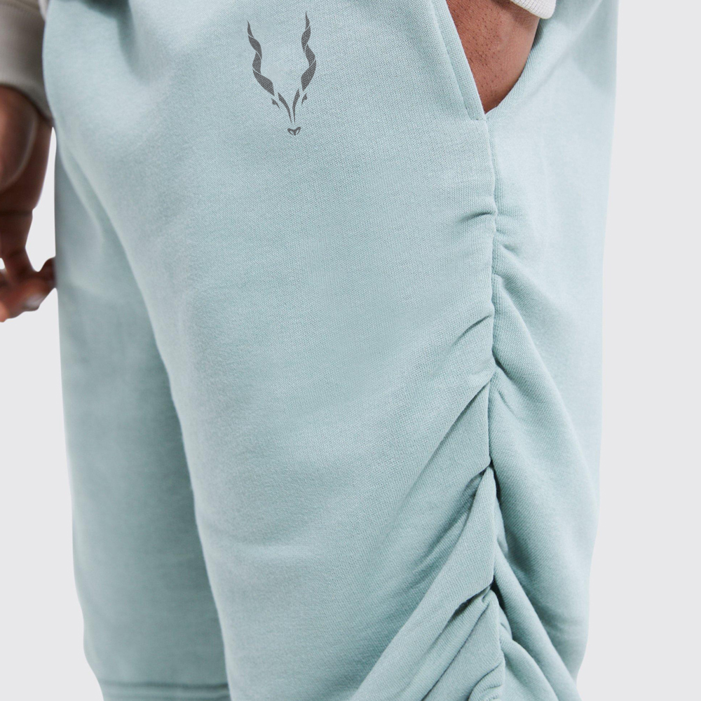 Slim Fit Ruched Side Jersey Short - Image 3